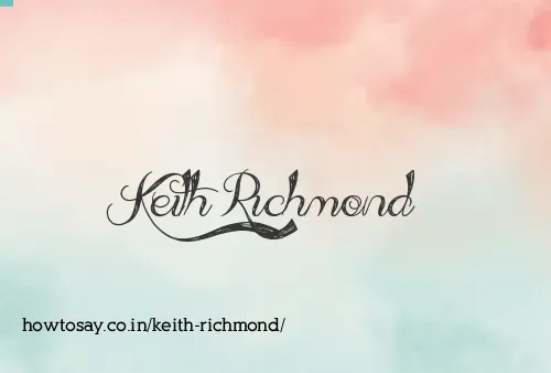 Keith Richmond