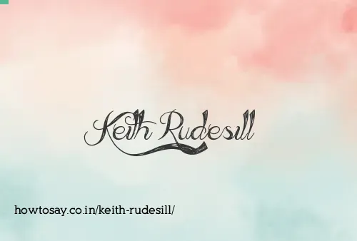 Keith Rudesill