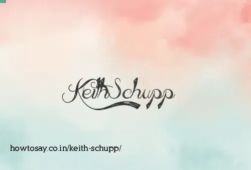 Keith Schupp