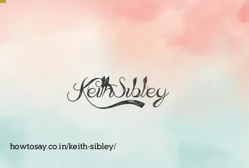 Keith Sibley