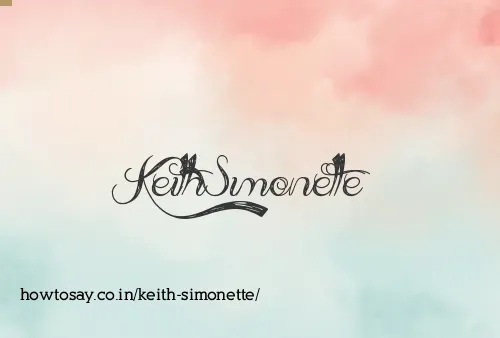 Keith Simonette
