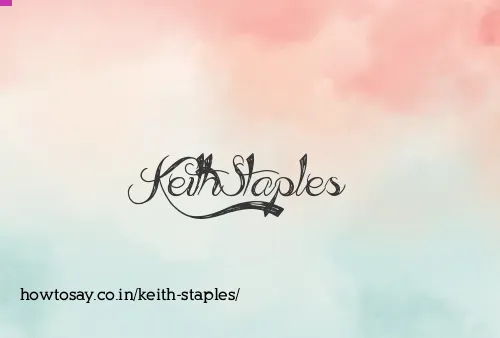 Keith Staples