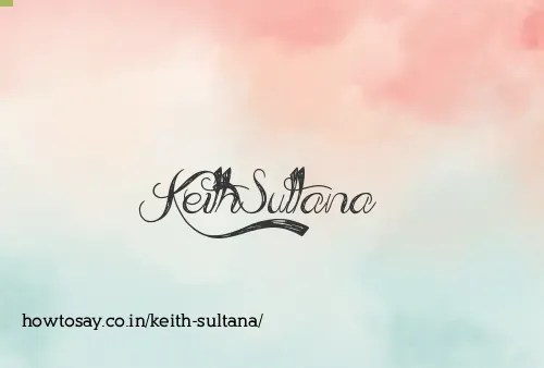 Keith Sultana