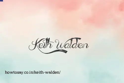 Keith Walden