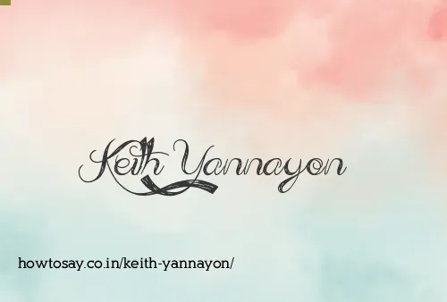 Keith Yannayon