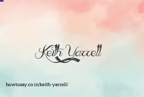 Keith Yarrell