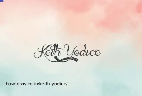 Keith Yodice