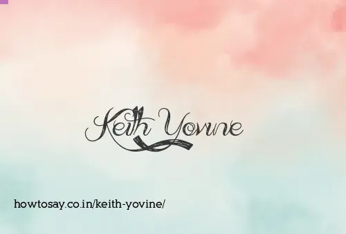 Keith Yovine