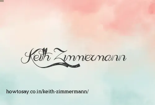 Keith Zimmermann