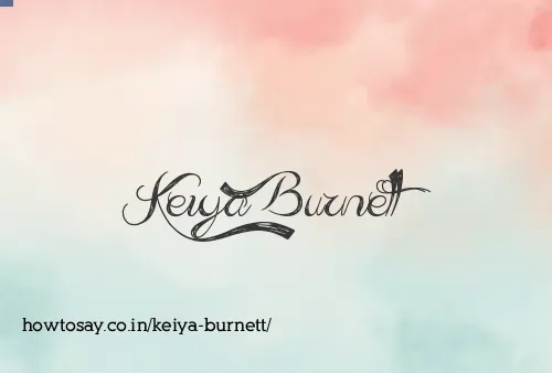 Keiya Burnett