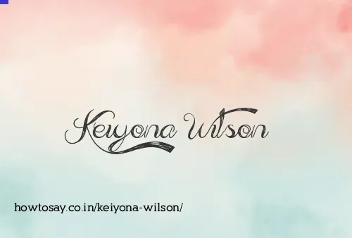 Keiyona Wilson