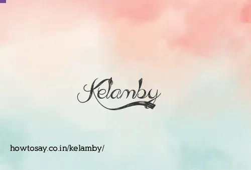Kelamby
