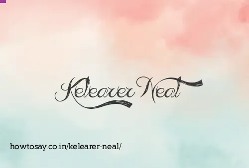 Kelearer Neal