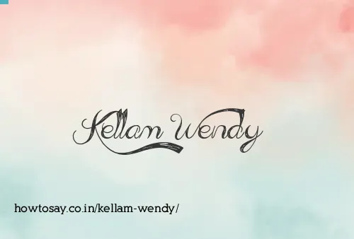 Kellam Wendy