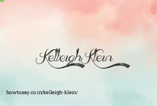 Kelleigh Klein