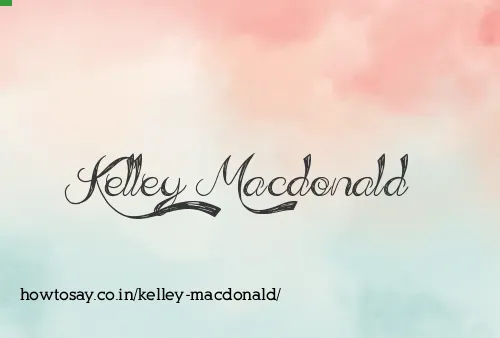 Kelley Macdonald