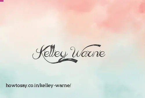 Kelley Warne
