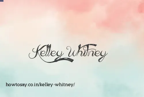 Kelley Whitney