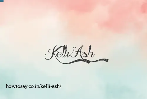Kelli Ash