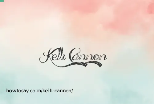 Kelli Cannon