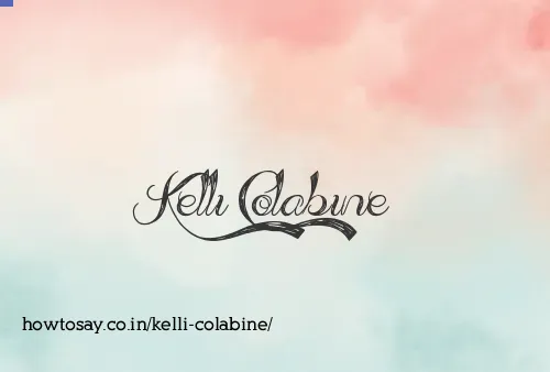 Kelli Colabine