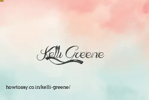 Kelli Greene