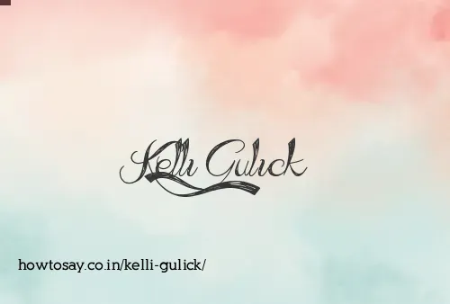 Kelli Gulick