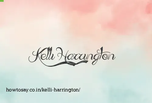 Kelli Harrington