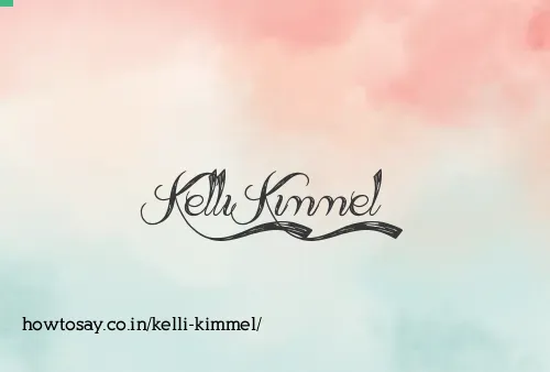 Kelli Kimmel
