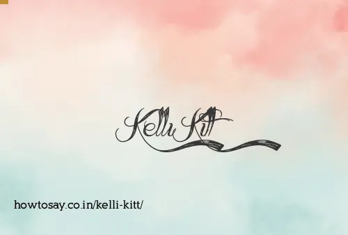 Kelli Kitt