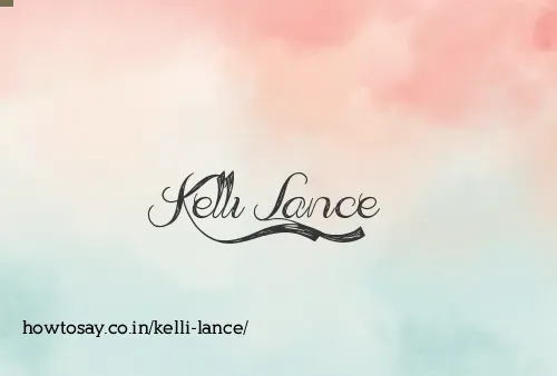 Kelli Lance