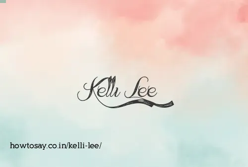 Kelli Lee