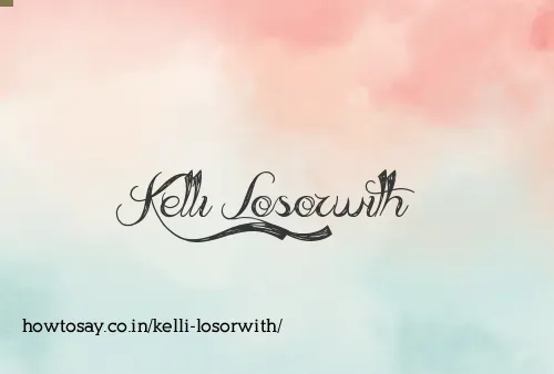 Kelli Losorwith