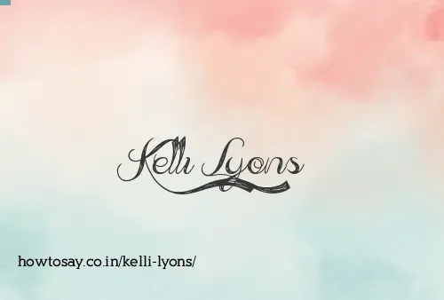 Kelli Lyons