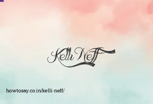 Kelli Neff