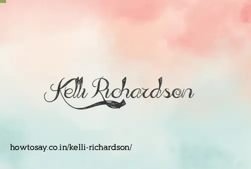 Kelli Richardson