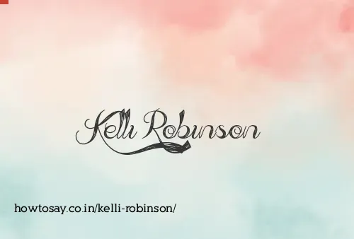 Kelli Robinson
