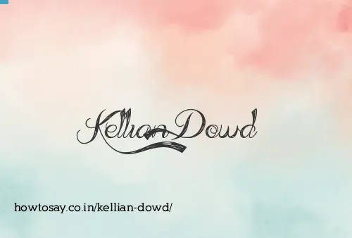 Kellian Dowd