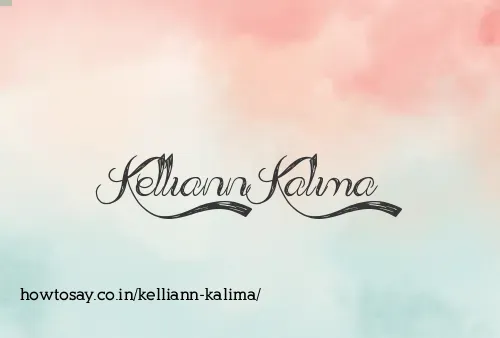 Kelliann Kalima