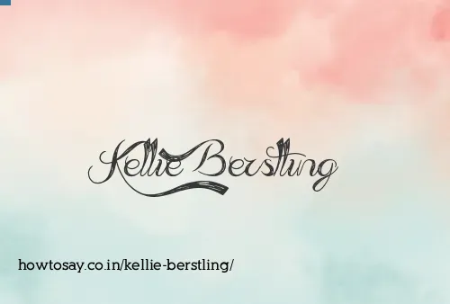 Kellie Berstling