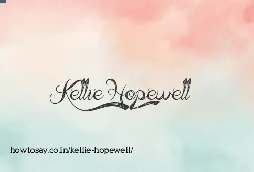 Kellie Hopewell