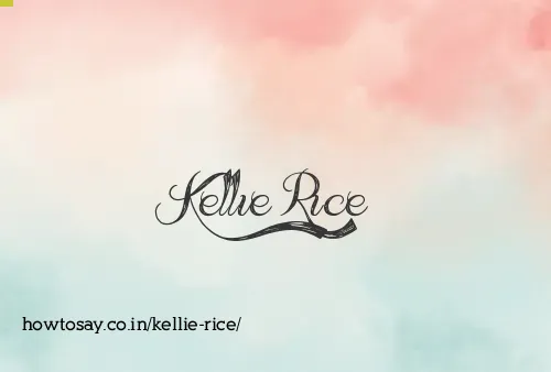 Kellie Rice
