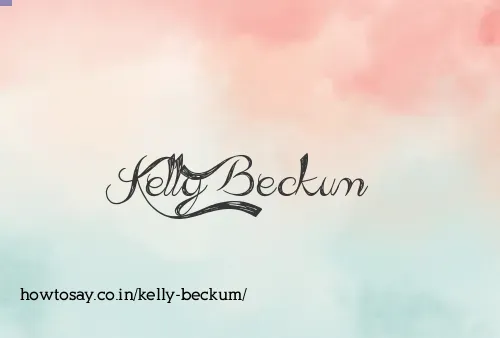 Kelly Beckum