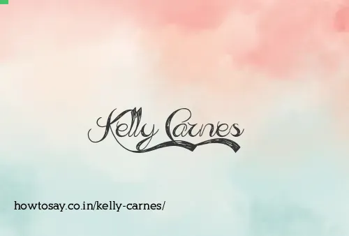 Kelly Carnes