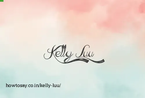 Kelly Luu