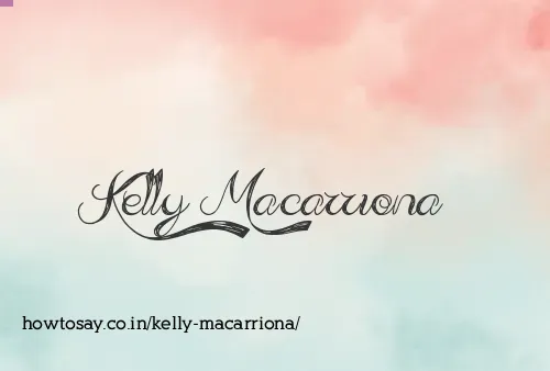 Kelly Macarriona