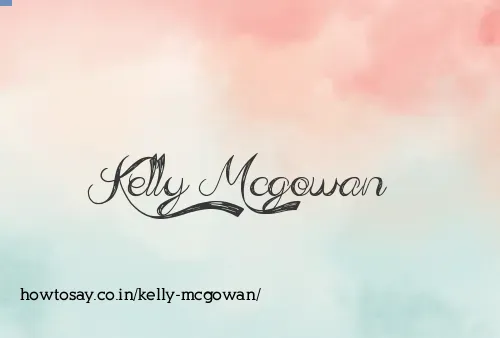 Kelly Mcgowan