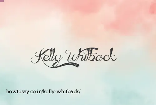 Kelly Whitback