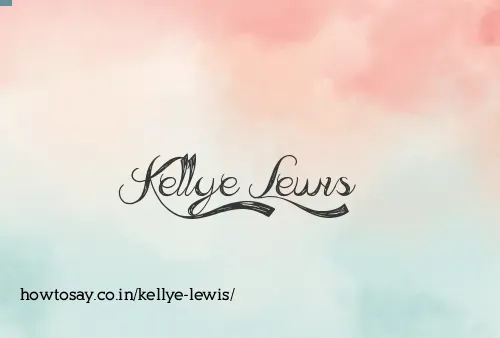 Kellye Lewis