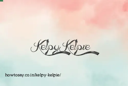 Kelpy Kelpie